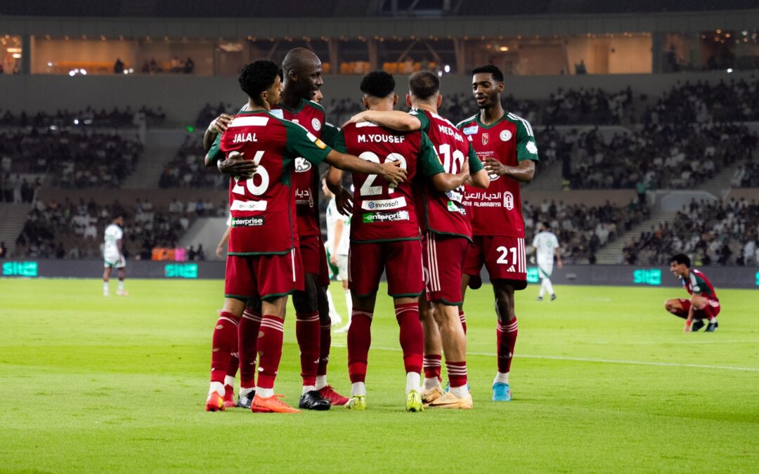 الاتفاق  يتغلب على بطل آسيا بثلاثة أهداف