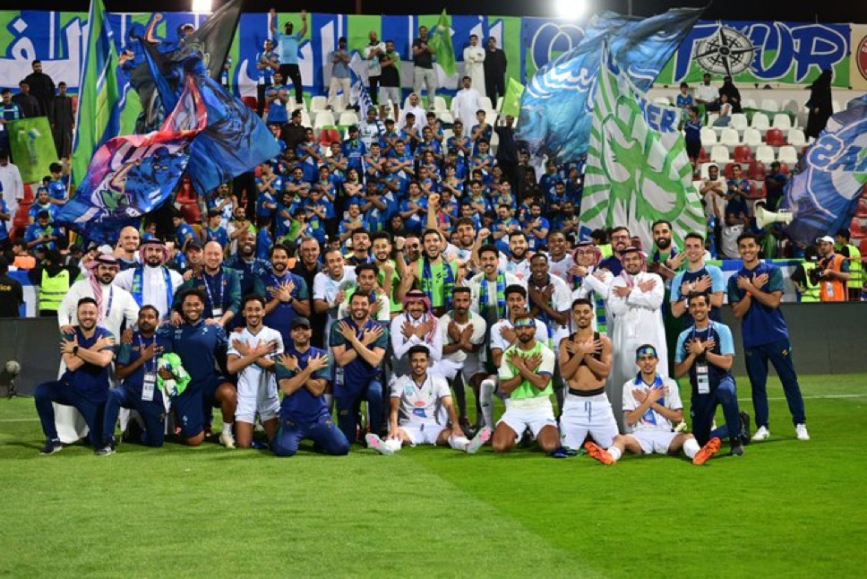 على طريقة ولي العهد : الفتح يحتفل بالبقاء في دوري روشن