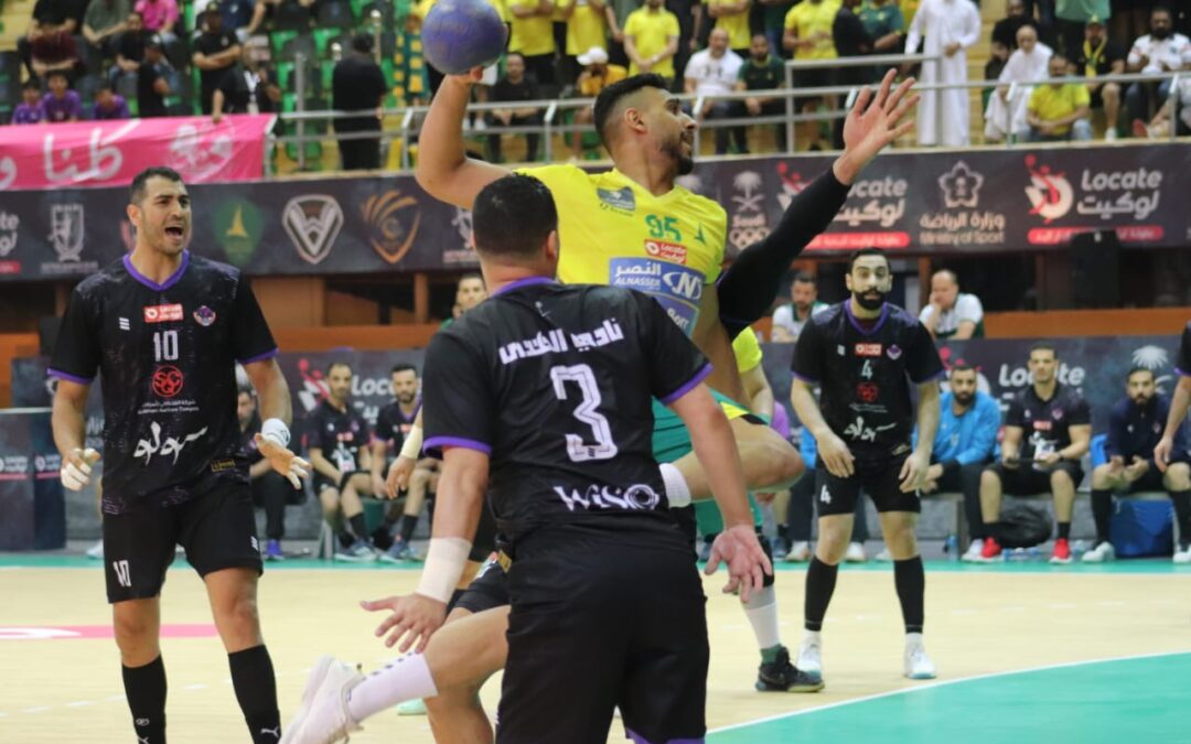 في نخبة كبار اليد : الخليج يتغلب على الهدى وديميترس : عبدالرحمن فيصل اتعبنا