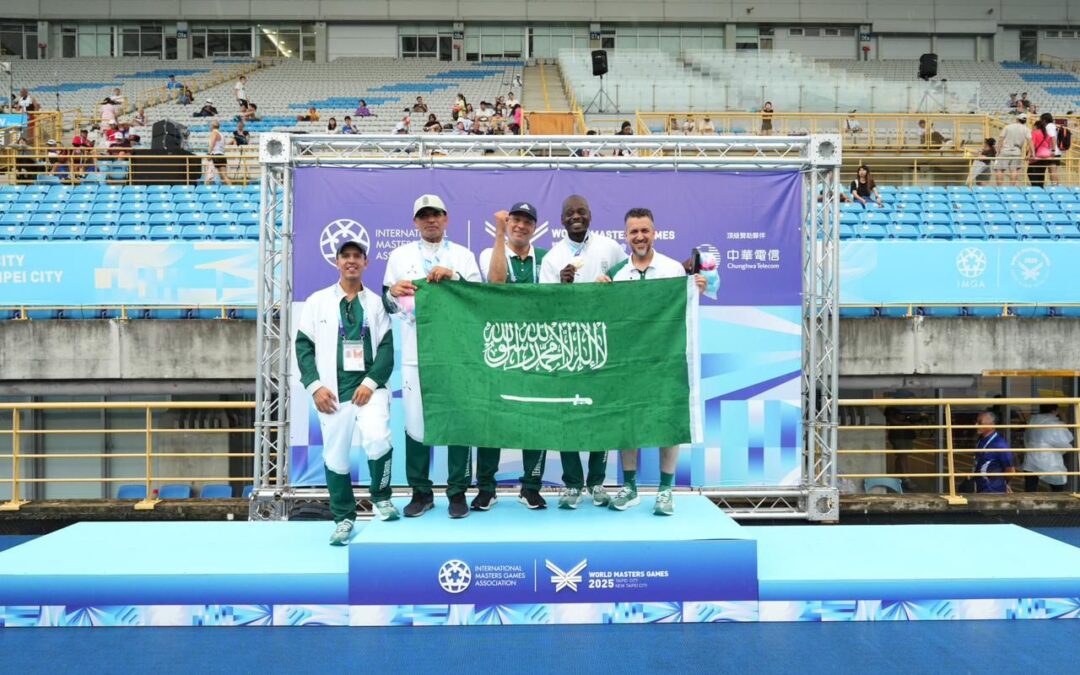الأخضر السعودي للأساتذة يواصل حصد الميداليات في دورة الألعاب الأولمبية الـ11 للأساتذة “الماسترز” بتايوان