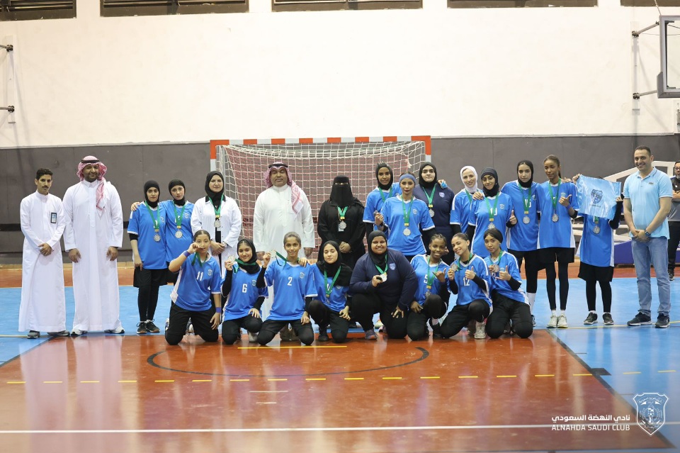 سيدات النهضة يحصدن المركز الثاني في بطولة المملكة لكرة اليد