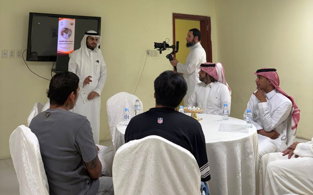 في إطار دور نادي الثقبة الرياضي المجتمعي والإنساني إطلاق مبادرة “هداية في الميدان”