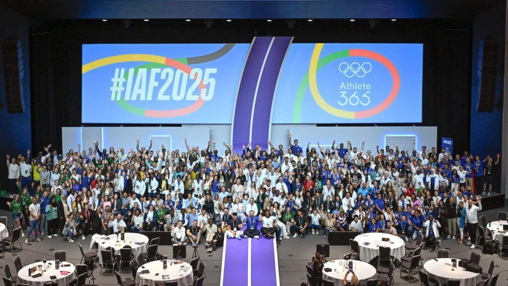 حسين علي رضا يشارك بإجتماع المنتدى الدولي (12) للرياضيين بلوزان السويسرية‎