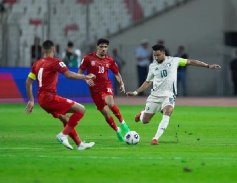 بثنائية نظيفة : المنتخب السعودي يتغلب على البحرين وينهي حلم الأخير لتأهل للمونديال