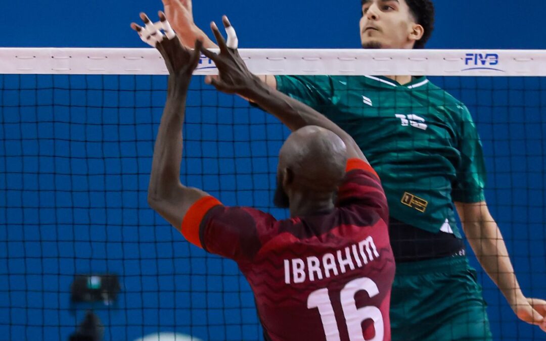 اخضر الطائرة يتعثر امام قطر في بطولة غرب اسيا