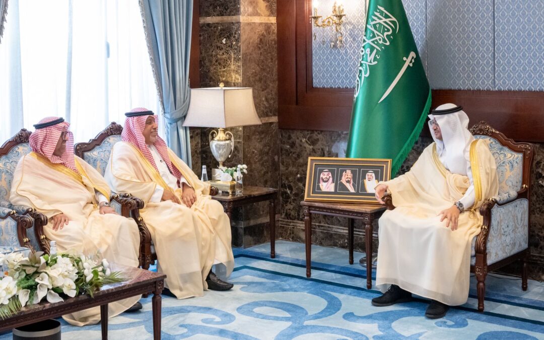 سمو محافظ الأحساء يستقبل رئيس جامعة الملك فيصل