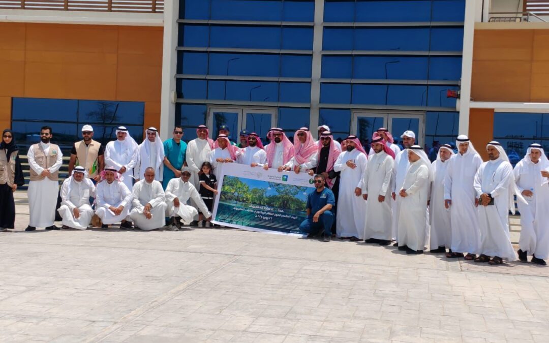 بيئة القطيف تحتفي باليوم الدولي لغابات المانجروف بزيارة ميدانية تؤكد التزامها بالاستدامة في منتزه المانجروف البيئي في رأس تنورة