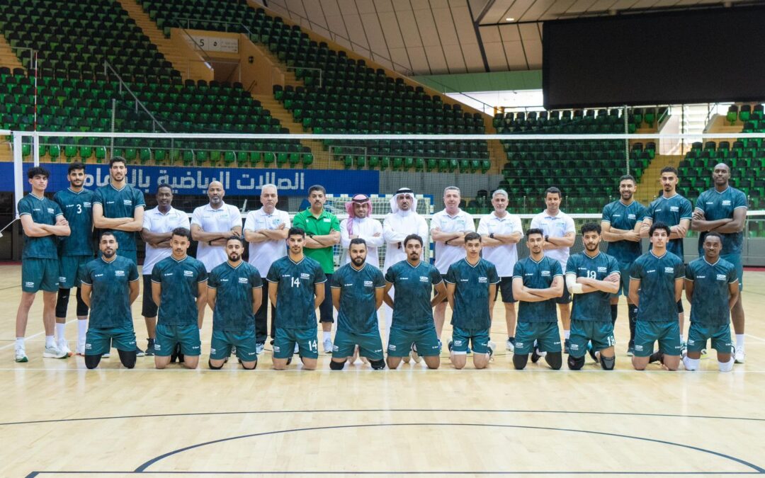 أخضر الطائرة يفتتح مشواره في بطولة غرب آسيا بمواجهة قطر