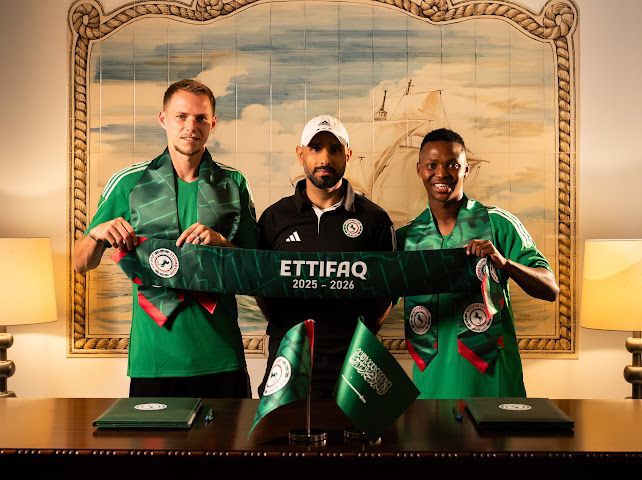 الاتفاق يعزز صفوفه بالتعاقد مع السلوفاكي دودا والموهبة الجنوب إفريقية نكوتا