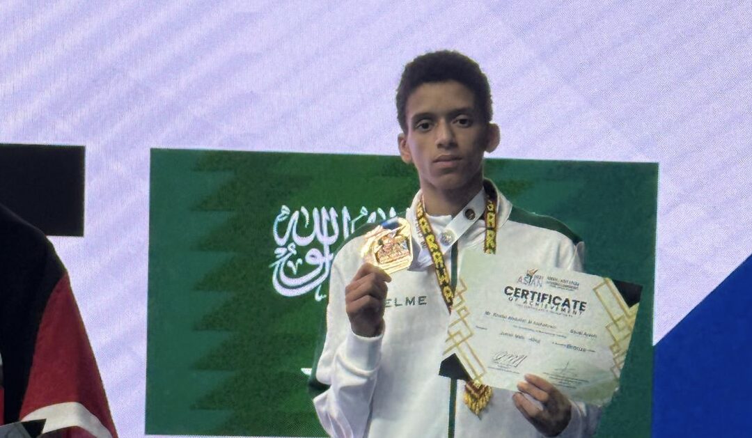 خالد الشهراني يهدي السعودية برونزية آسيوية في التايكوندو