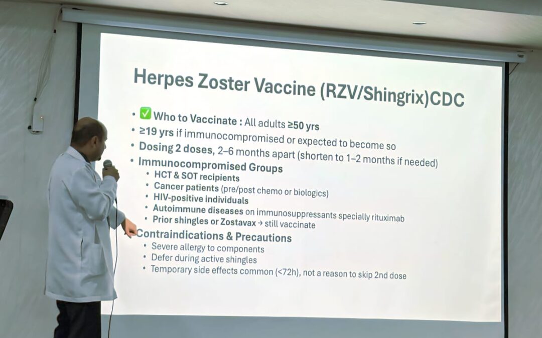 “مركزي” القطيف يرفع جاهزية أطباء الباطنية لمواجهة الحزام الناري بالتوعية والتطعيم