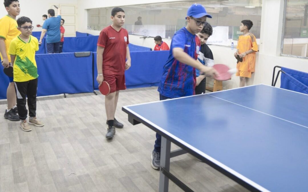 نادي الخويلدية الرياضي يطلق مبادرة زيادة ممارسة الرياضة “ تنس الطاولة”