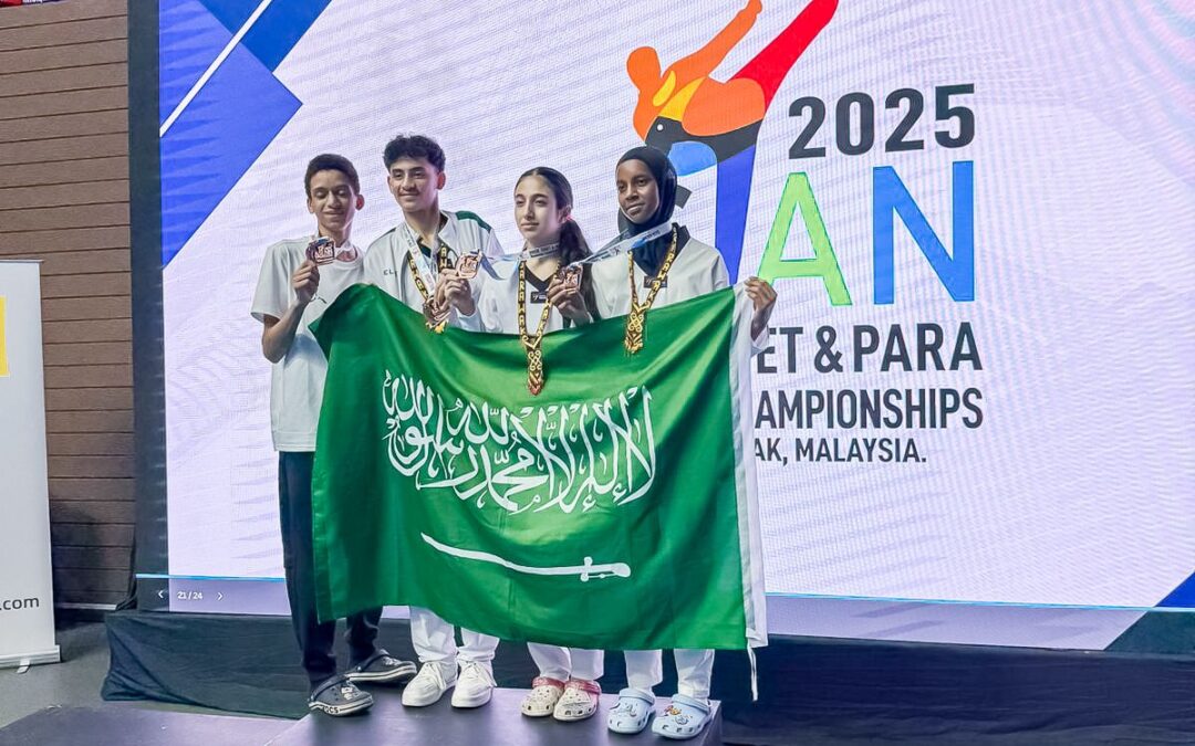 إنجاز آسيوي تاريخي.. المنتخب السعودي للتايكوندو يحصد( 4) ميداليات في بطولتي الناشئين والشباب”