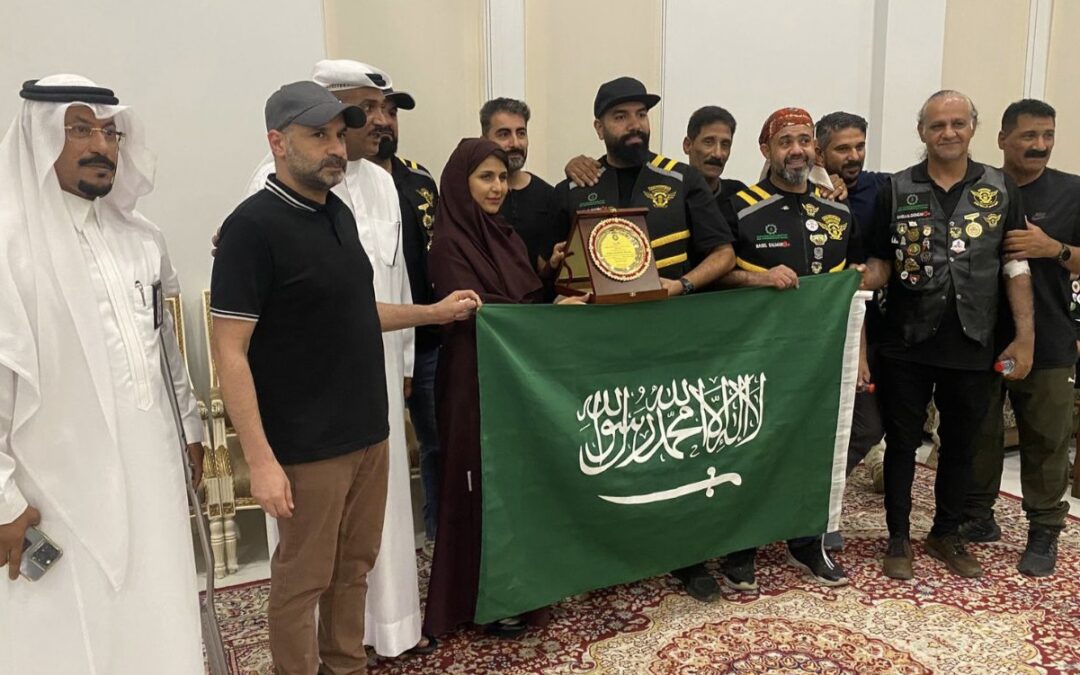 نسور المملكة بايكرز: معا لإنقاذ الأرواح في دمك حياة