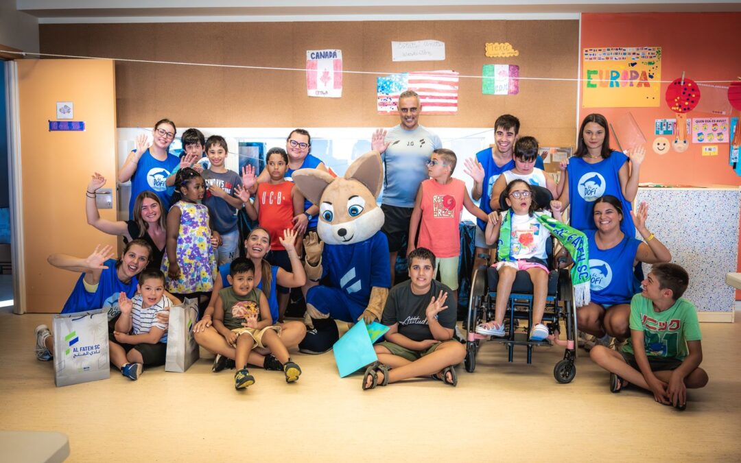بعثة الفتح السعودي تزور مدرسة للتربية الخاصة في مدينة فيغيراس الإسبانية