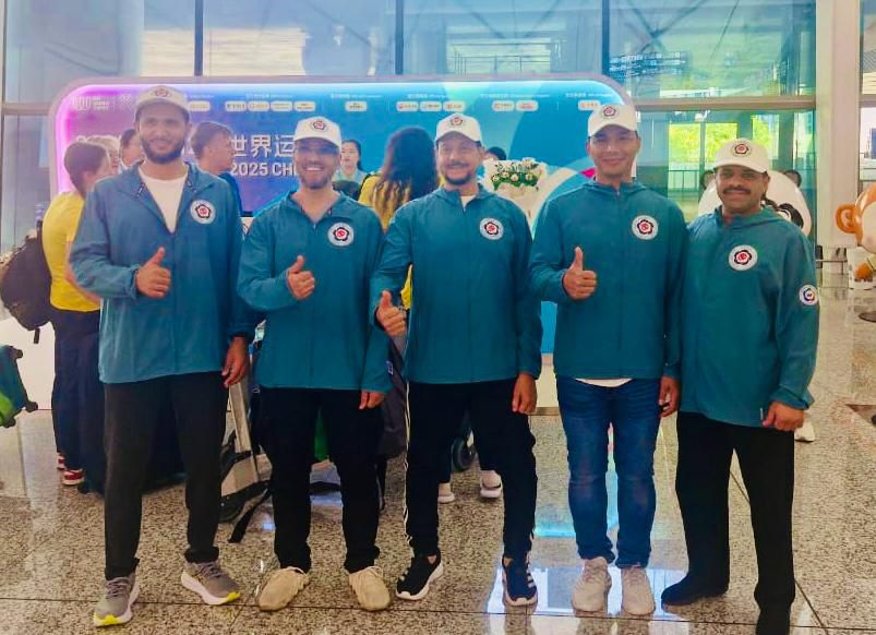 بعثة أخضر الايكيدو تصل  إلى الصين للمشاركة في دورة الألعاب العالمية 2025