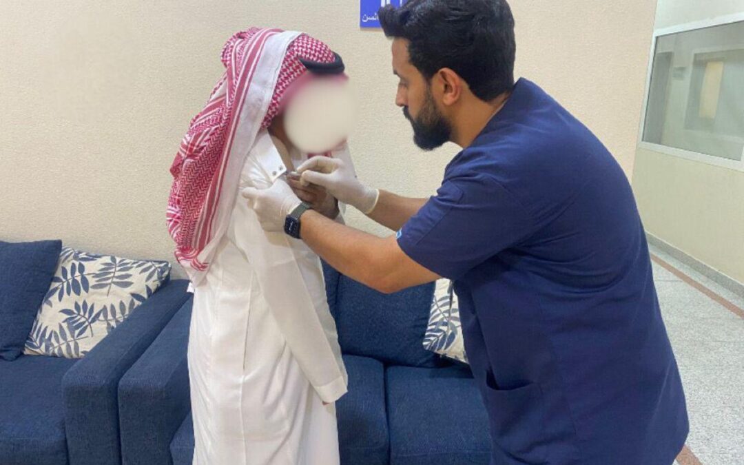 مبادرة تطعيم ضد الإنفلونزا الموسمية في ملاحظة الدمام