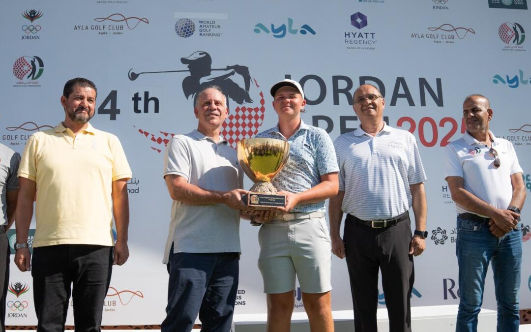 ختام ناجح لبطولة الأردن المفتوحة للجولف ضمن سلسلة الجولف العربية