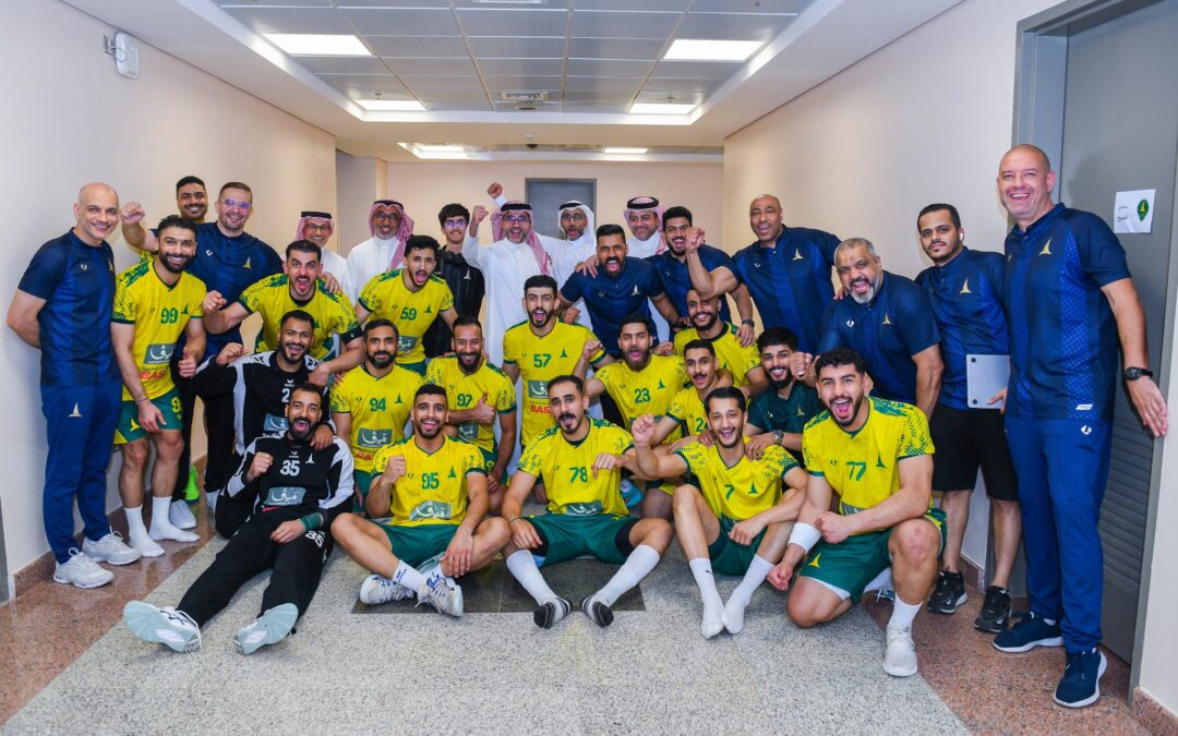 الخليج يتفوق على الأهلي ويحسم كلاسيكو الجولة الثالثة في الدوري الممتاز لليد