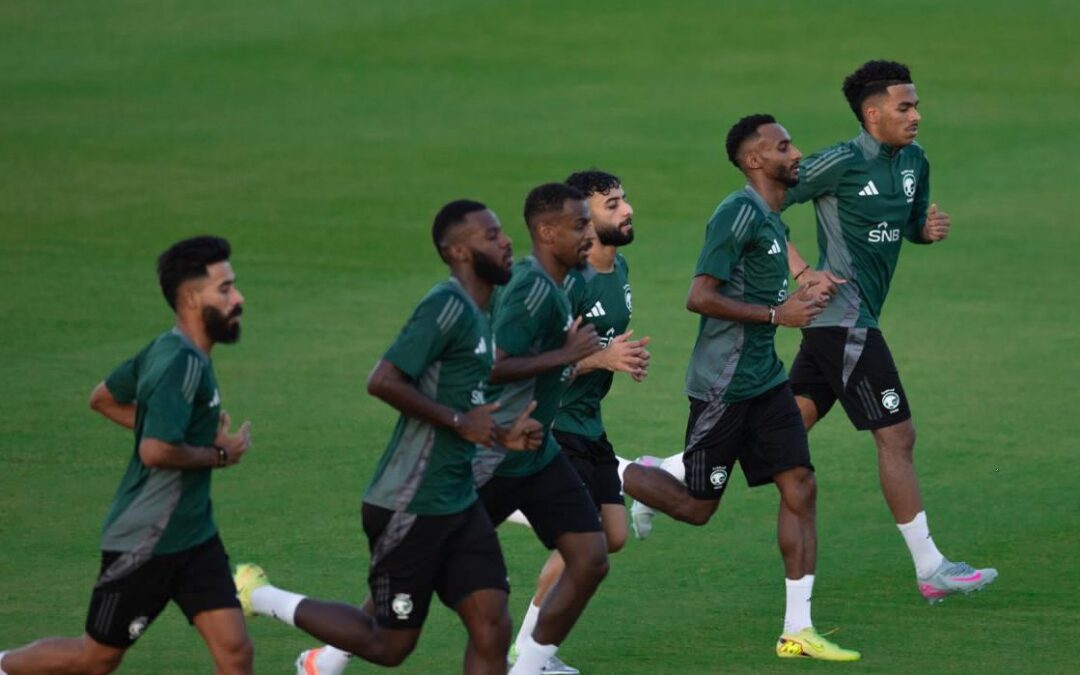 الأخضر يواصل استعداده للقاء العراق ضمن ملحق تصفيات كأس العالم