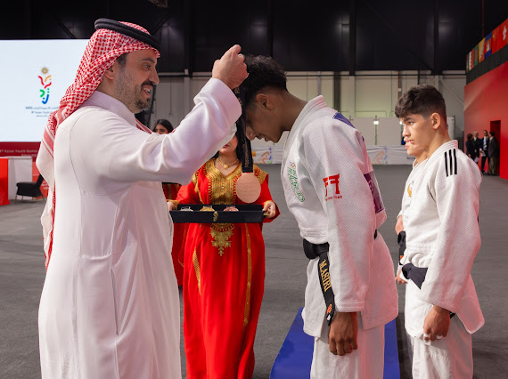 نجم القادسية “عسيري” يهدي الوطن أول ميدالية آسيوية للجودو