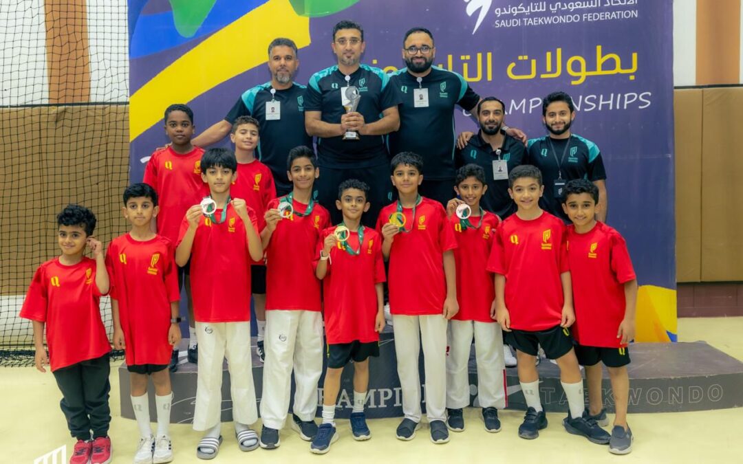 براعم القادسية وصيف بطولة المملكة التأهيلية للتايكوندو