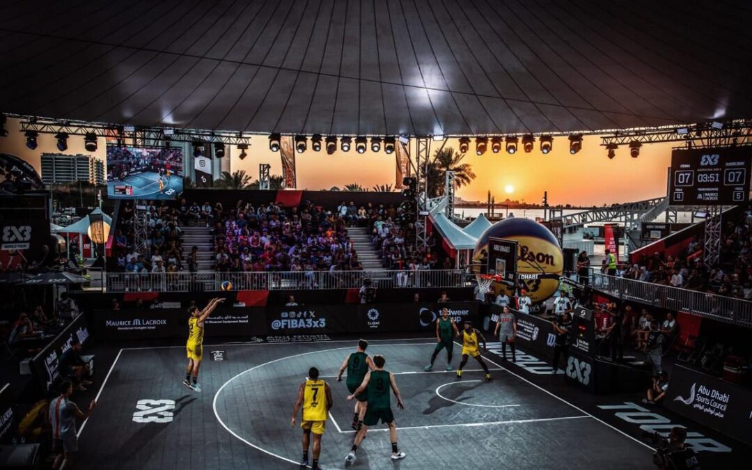 أبوظبي تستضيف الجولة العالمية لكرة السلة الثلاثية