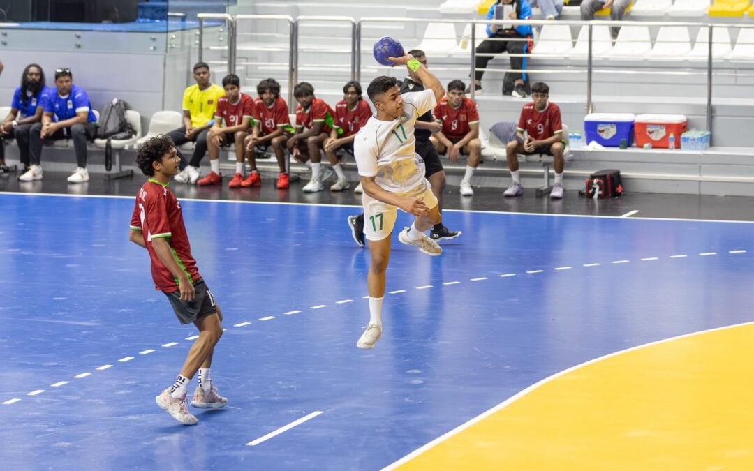 شباب أخضر اليد يكسبون المالديف في افتتاح دورة الالعاب الآسيوية ويواجهون الأردن غداً