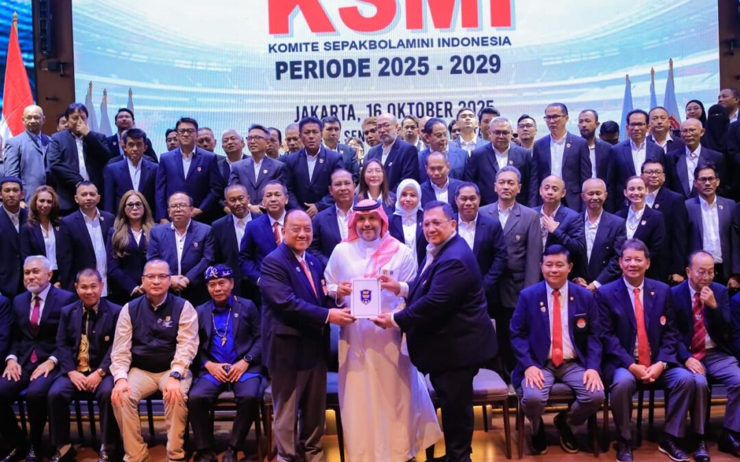 في احتفالية كبرى بجاكرتا.. الدكتور يان عابدين رئيسًا لاتحاد كرة القدم المصغرة الإندونيسي حتى 2029