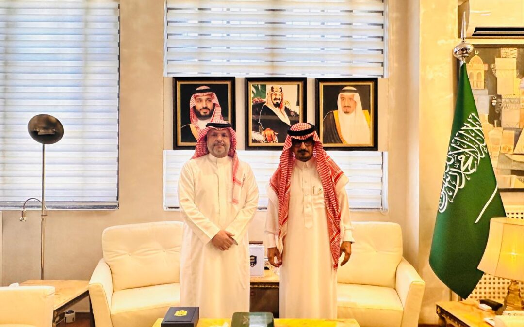 السفير البصيري يستقبل رئيس جمعية كرة القدم المصغرة السعودية لبحث تعزيز التعاون الرياضي بين السعودية والجزائر