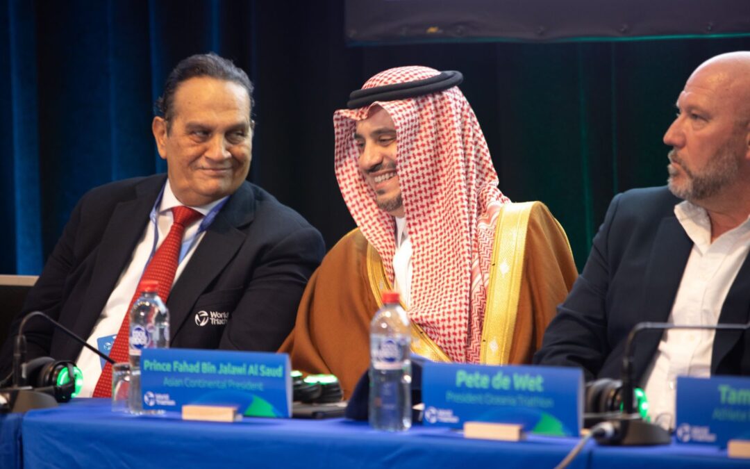 بن جلوي يشهد اجتماع كونغرس الاتحاد الدولي للترايثلون في استراليا