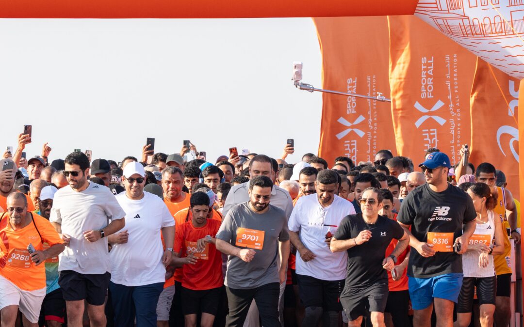 برعاية سمو محافظ الأحساء..وكيل المحافظة يشارك المتسابقين في سباق “تحرك معنا”