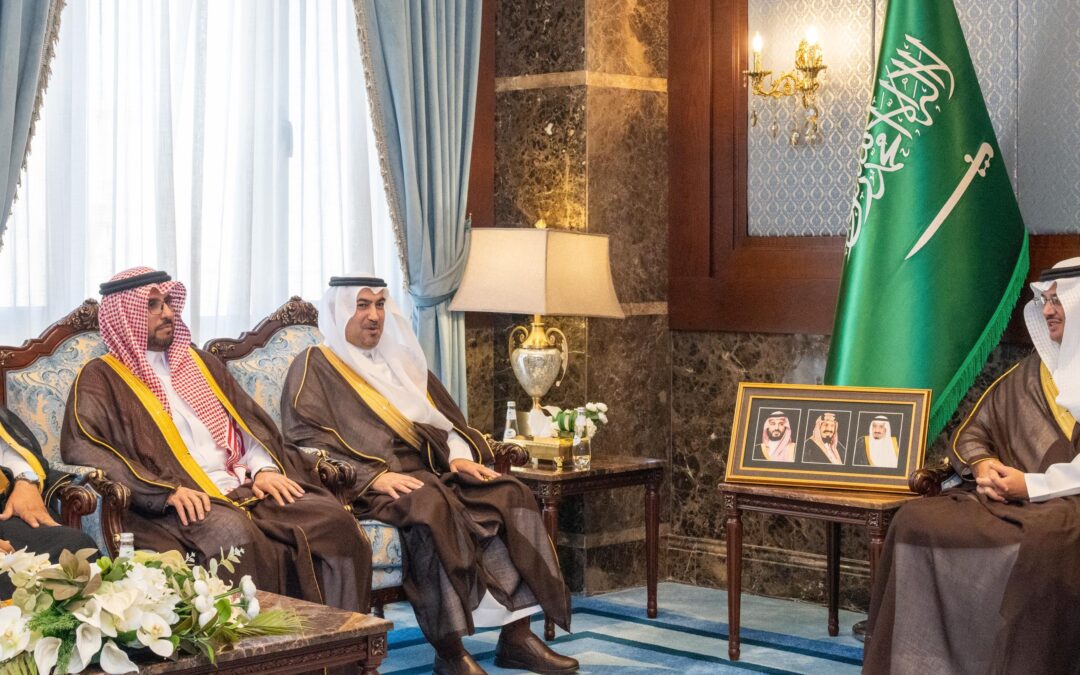 سمو محافظ الأحساء يستقبل رئيس القطاع الشرقي بشركة المياه الوطنية