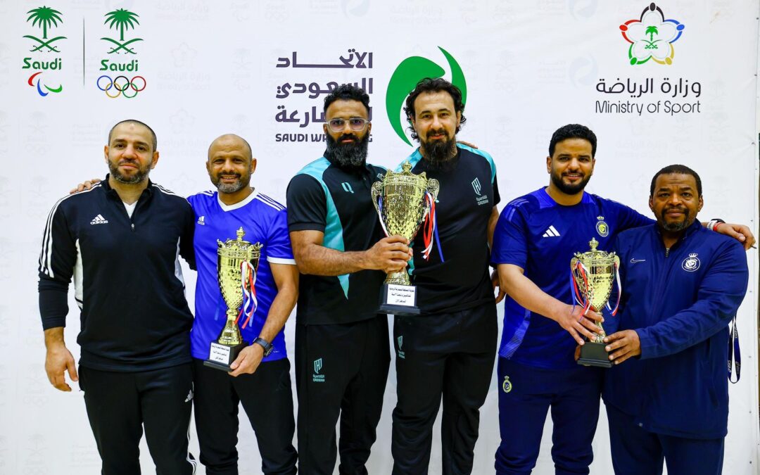 القادسية أبطال المملكة للمصارعة الحرة والرومانية بـ26 ميدالية