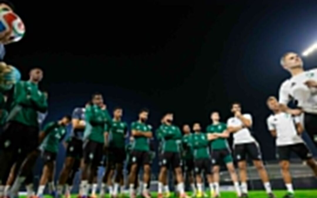 الأخضر يرفع استعداده للقاء ساحل العاج الودي في جدة