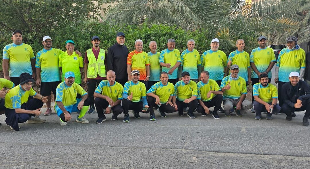 فريق مشاة قطيف المحبة في حلة محيش .. القطيف وفعالية أمشي في ديرتي