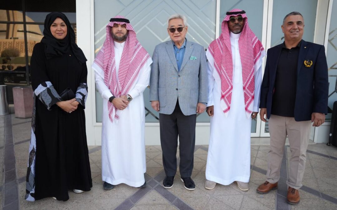 رئيس الاتحاد السعودي للتايكوندو يستقبل نظيره الدولي قبيل انطلاق دورة التضامن الإسلامي