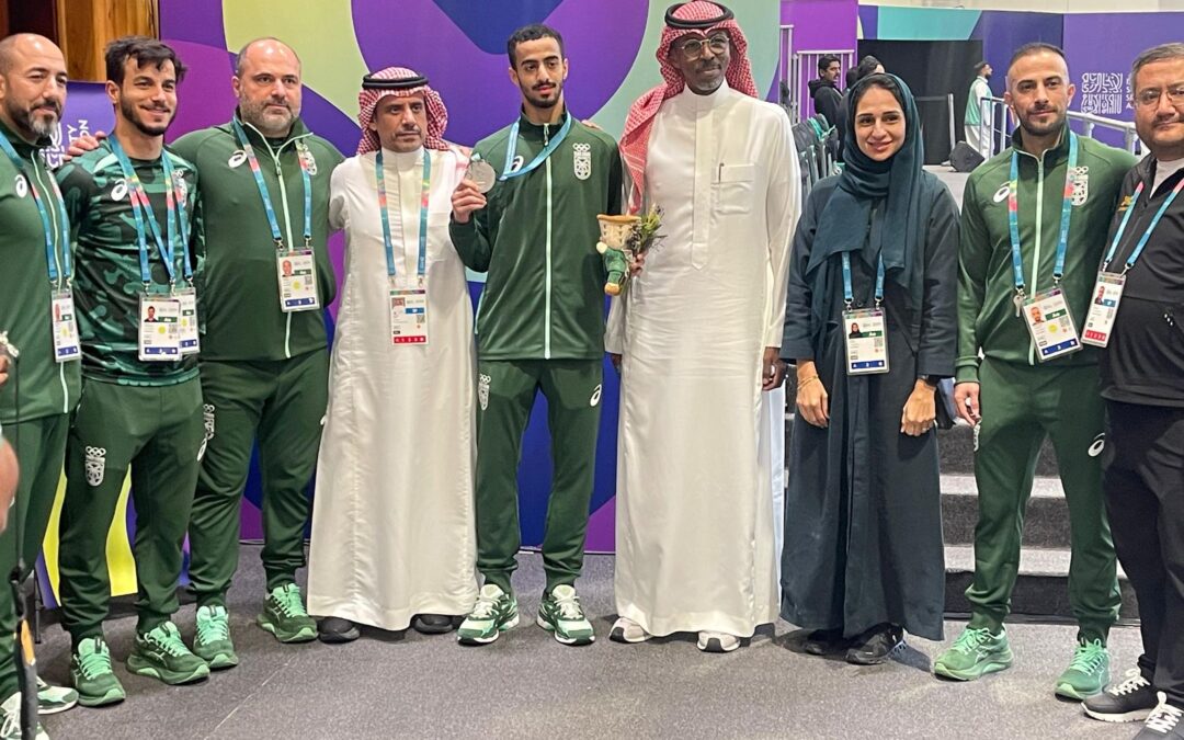 الحربي هنأ القيادة على الإنجاز والمشرف يعانق فضية التضامن الإسلامي