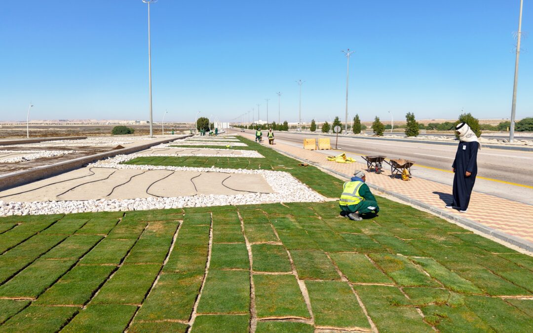 بلدية النعيرية تواصل تنفيذ مشاريعها التنموية