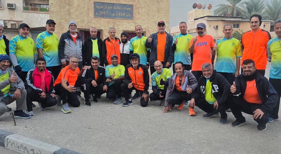 فعالية “أمشي في ديرتي صفوى 5” مع فريق مشاة قطيف المحبة وعدائي صفوى