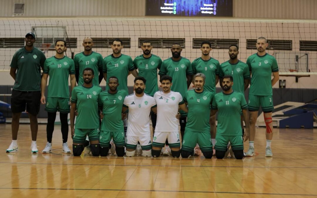 طائرة الاهلي تواصل صدراة ممتاز الطائرة