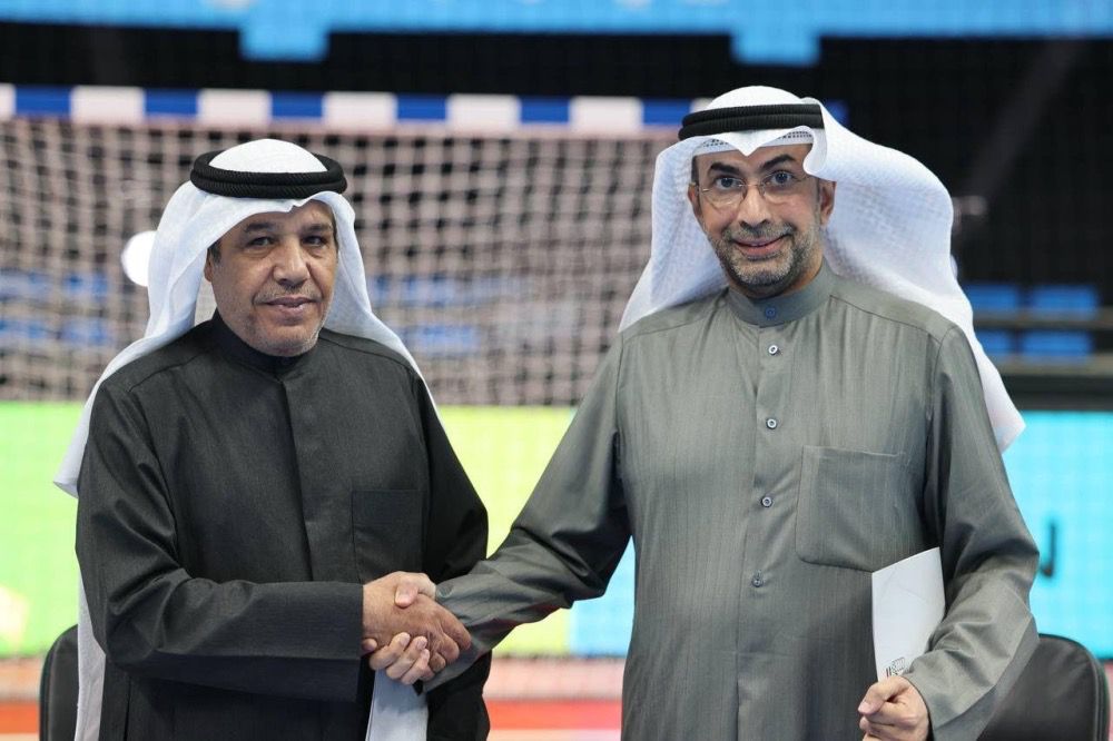 وزارة الإعلام واتحاد اليد يوقعان اتفاقية رعاية منصة (فيزت كويت) للبطولة الآسيوية الـ22 للرجال