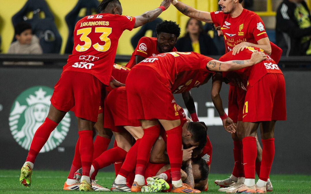 القادسية يتغلب على النصر بثنائية ويواصل تقدمه نحو القمة