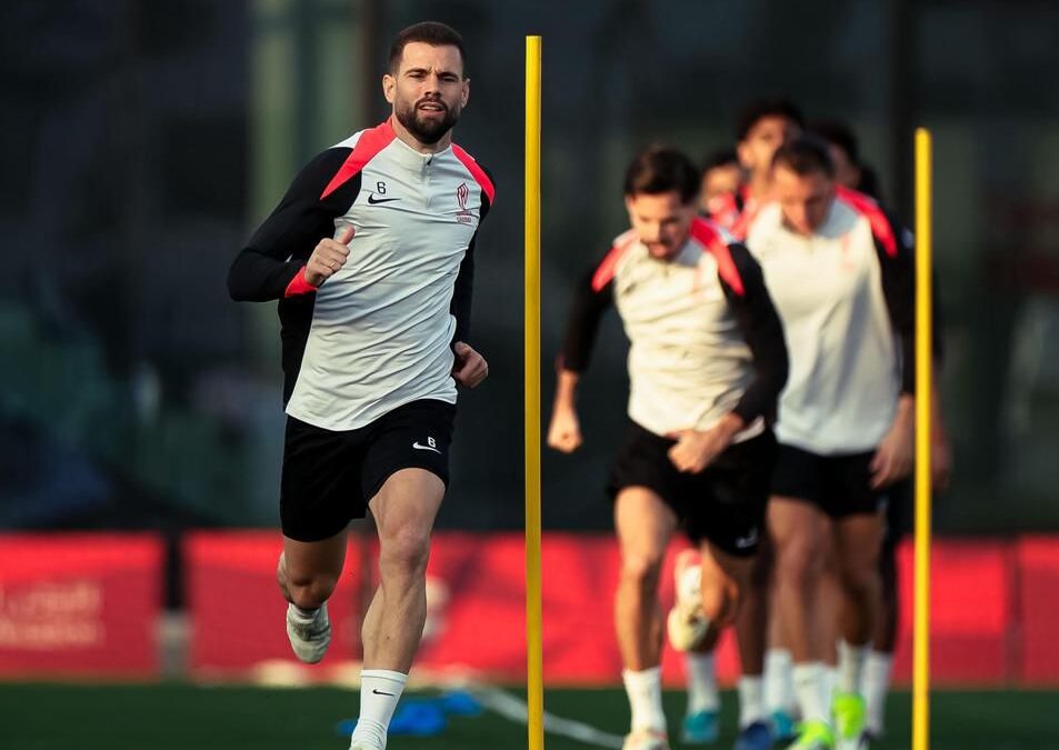 القادسية يختتم استعداداته لمواجهة الفيحاء في الجولة الـ15