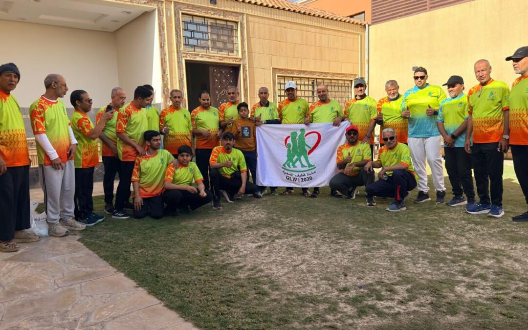 فريق مشاة قطيف المحبة يشارك في مارثون الرياض الدولي