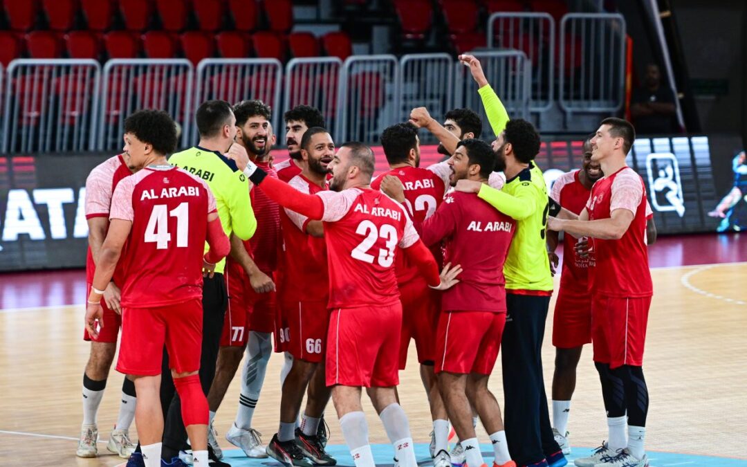 العربي بطلا لدوري الرجال للمرة الثانية على التوالي والرابعة في تاريخه