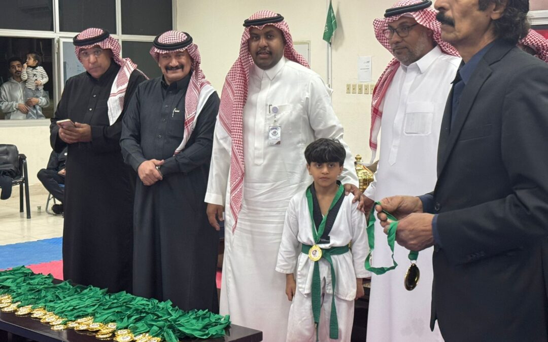 الحريق يتوّج ببطولة التايكوندو الرمضانية في القصيم
