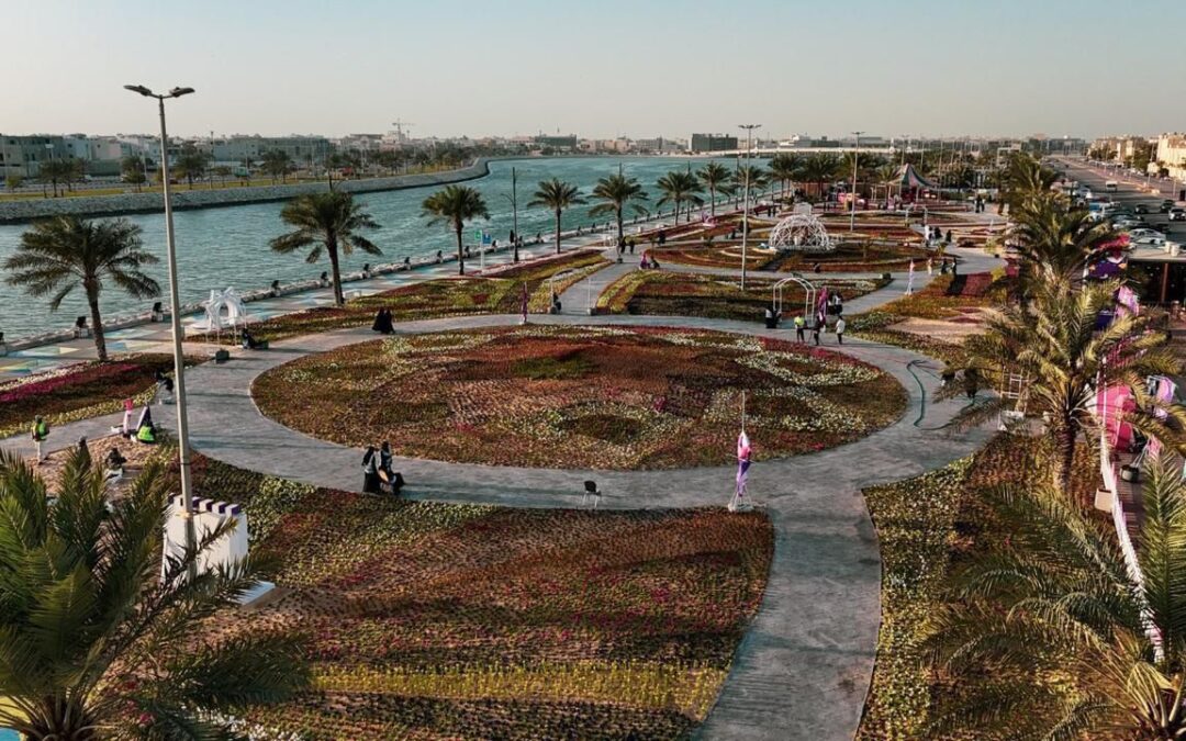 470 ألف زائر يتوجون ختام مهرجان الزهور الخامس بكورنيش المشاري بالقطيف