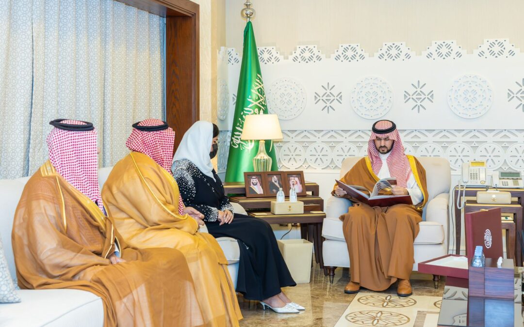 سمو نائب أمير المنطقة الشرقية يستقبل رئيس وأعضاء مجلس إدارة جمعية بنان للتأهيل المهني للأشخاص ذوي الإعاقة