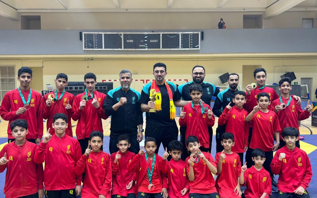 ناشئو القادسية أبطال المملكة للتايكوندو